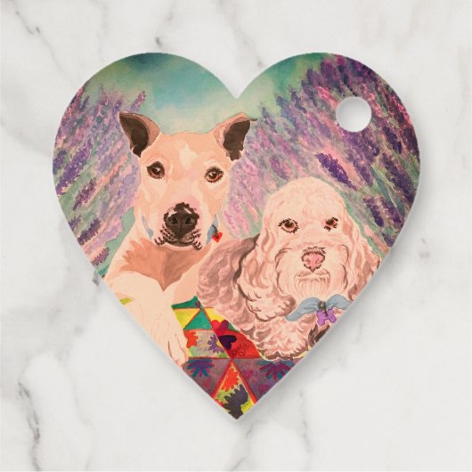 Picnic Dogs Bedankjes Labels (Achterkant)