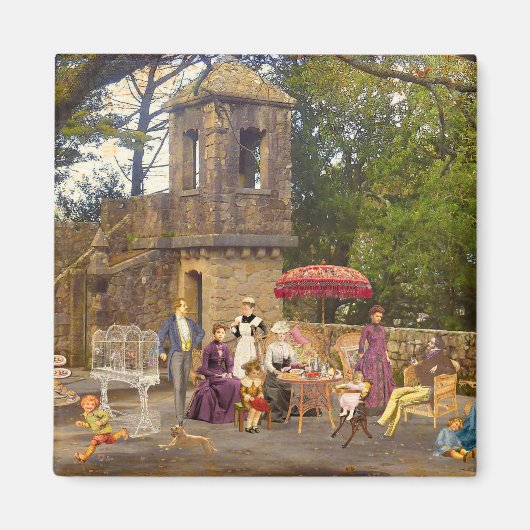 Picnic en la Quinta da Regaleira Magneet (Voorkant)