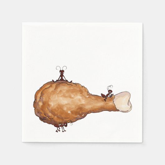 Picnic Fried Chicken Servet (Voorkant)