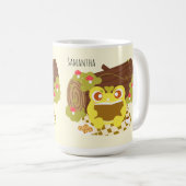 Picnic Frog leest een boek Koffiemok (Voorkant rechts)