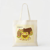 Picnic Frog leest een boek Tote Bag (Voorkant)