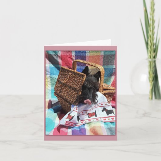 Picnic Fun Notitiekaartje (Voorkant)