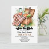 Picnic | Gezinshereniging Kaart (Staand voorkant)