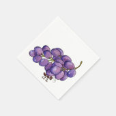 Picnic Grapes Servet (Hoek)