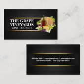 Picnic Graphics | Wijn en Kaas Visitekaartje (Voorkant / Achterkant)