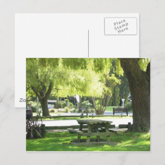 Picnic Ground Briefkaart (Voorkant / Achterkant)