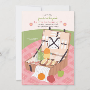 Picnic in de Park Invitation Kaart