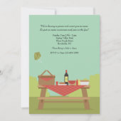 Picnic in de Park Invitation Kaart (Voorkant)