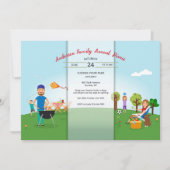 Picnic in de serie van Park Kaart (Voorkant)