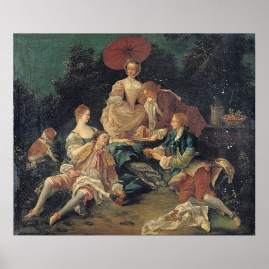 Picnic in een Park Poster (Voorkant)