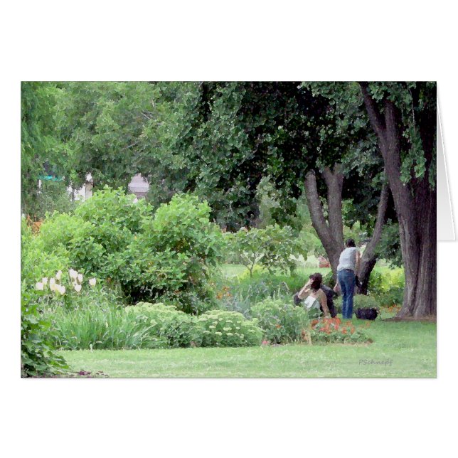 Picnic in het park (Voorkant Horizontaal)