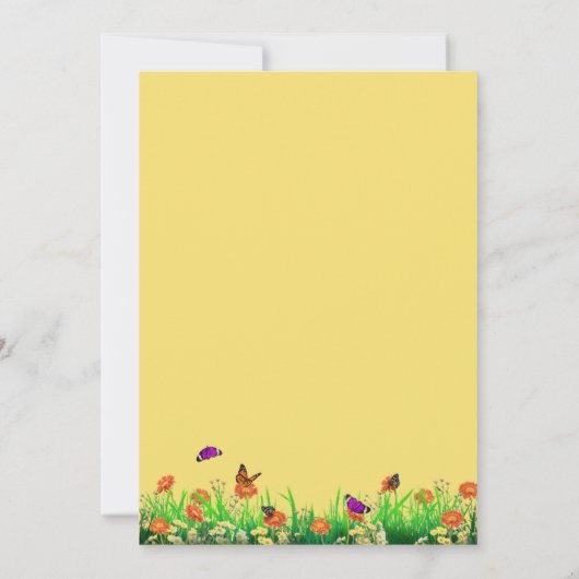 Picnic in het Park Birthday Party Kaart (Achterkant)