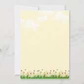 Picnic in het Park Birthday Party Kaart (Achterkant)