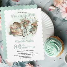 Picnic in het Park Floral 80e verjaardag