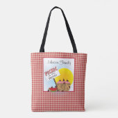 Picnic in het park tote bag (Achterkant)