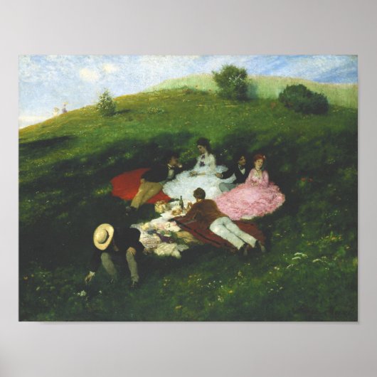 Picnic in mei poster (Voorkant)