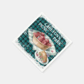 Picnic in Park Green Pset Boys Birthday Servet (Hoek)