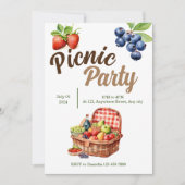 Picnic Kaart (Voorkant)