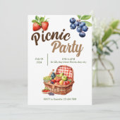 Picnic Kaart (Staand voorkant)