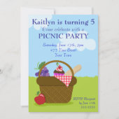 Picnic Kaart (Voorkant)