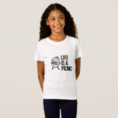 PICNIC-LEVENS T-SHIRT (Voorkant volledig)