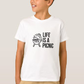 PICNIC-LEVENS T-SHIRT (Voorkant)