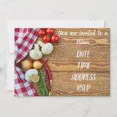 Picnic-lunchparty Kaart (Voorkant)