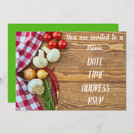 Picnic-lunchparty Kaart