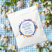 Picnic Modern Schattige HandDrawn CUSTOM VERJAARDA Bedankzakje