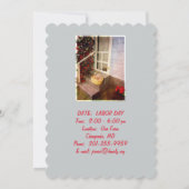 Picnic nodigt uit - uw aangepaste uitnodigingen va (Achterkant)