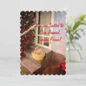 Picnic nodigt uit - uw aangepaste uitnodigingen va (Staand voorkant)