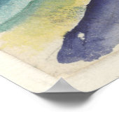 Picnic op het strand van August Macke Poster (Hoek)