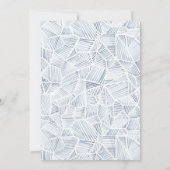 Picnic op het strand Vrijgezellenfeest Kaart (Achterkant)