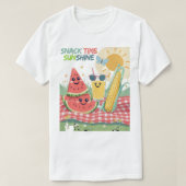 Picnic Pals – Summer Snack Squad T-shirt (Design voorkant)