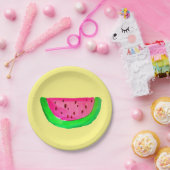 Picnic Park Summer watermeloen Papieren Bordje (Feest)