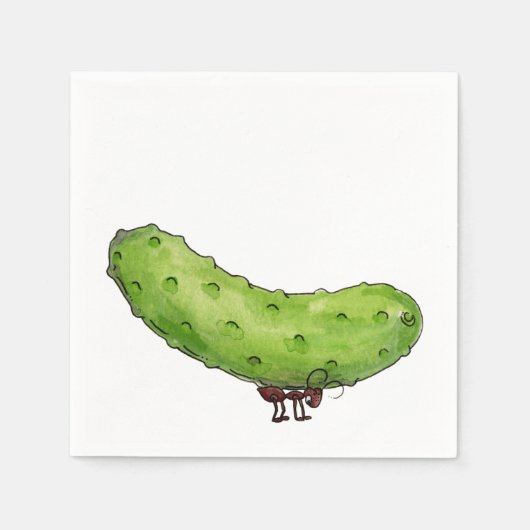 Picnic Pickle Servet (Voorkant)