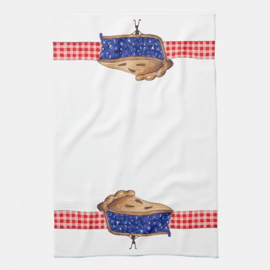 Picnic Pie - keukenhanddoek (Verticaal)