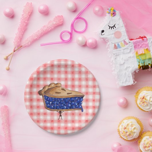 Picnic Pie Papieren Bordje (Feest)