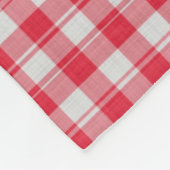 PICNIC PIZZA PATTERN FLEECE DEKEN (Hoek)