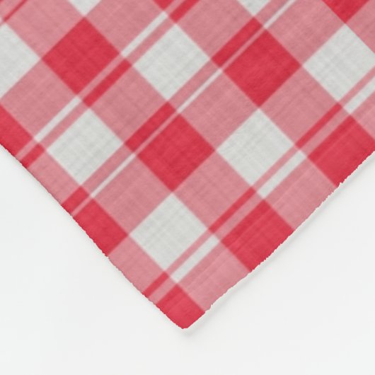 PICNIC PIZZA PATTERN FLEECE DEKEN (Hoek)