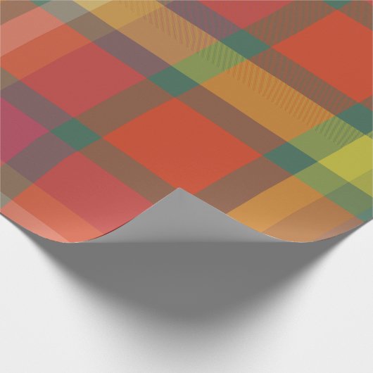 Picnic Plaid Small - 12 december - inpakpapier (Hoek)