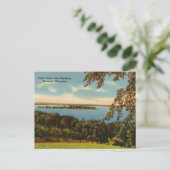 Picnic Point, Mendota-meer, Madison, Wisconsin Briefkaart (Staand voorkant)