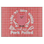 Picnic Pset vind ik leuk als m'n buik Snijplank (Voorkant)