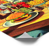 Picnic Retro Comics Poster (Hoek)