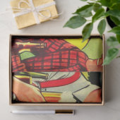 Picnic Retro Comics Tissuepapier (Geschenk)