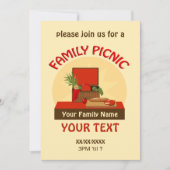 Picnic Reunion uit de Picnic Basket Family Kaart (Voorkant)