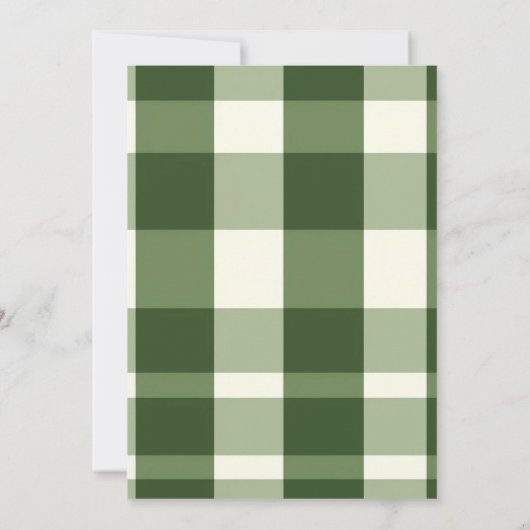 Picnic | Rustieke koppels douchen Kaart (Achterkant)