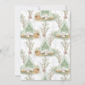 Picnic | Rustisch Vrijgezellenfeest Kaart (Achterkant)