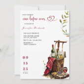 Picnic | Rustisch Vrijgezellenfeest Kaart (Voorkant)