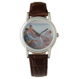 Picnic Snack on the Beach (Italiaanse zeevoelige s Horloge